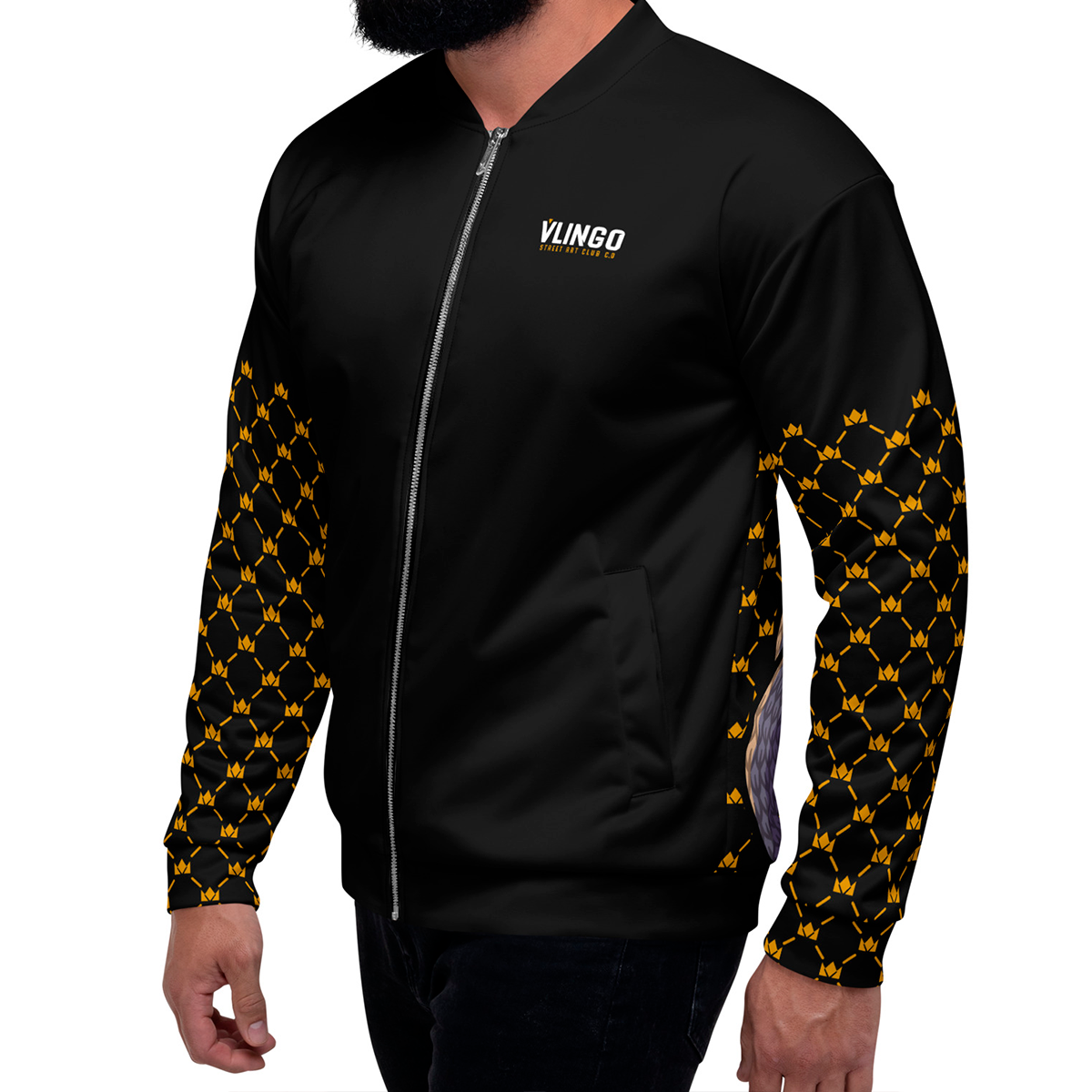 Venomous Vibe Men's Bomber Jacket