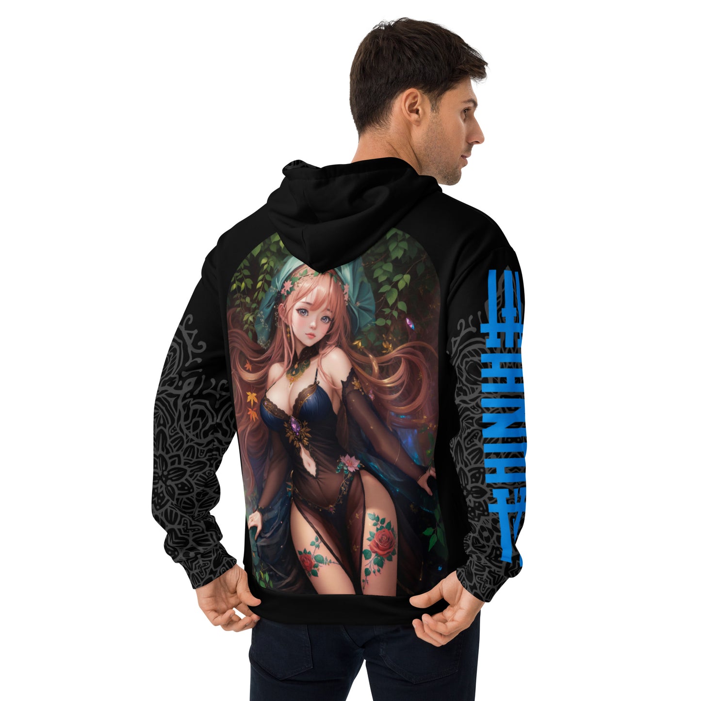Men's Hoodie - Enchanted Forest Nymph