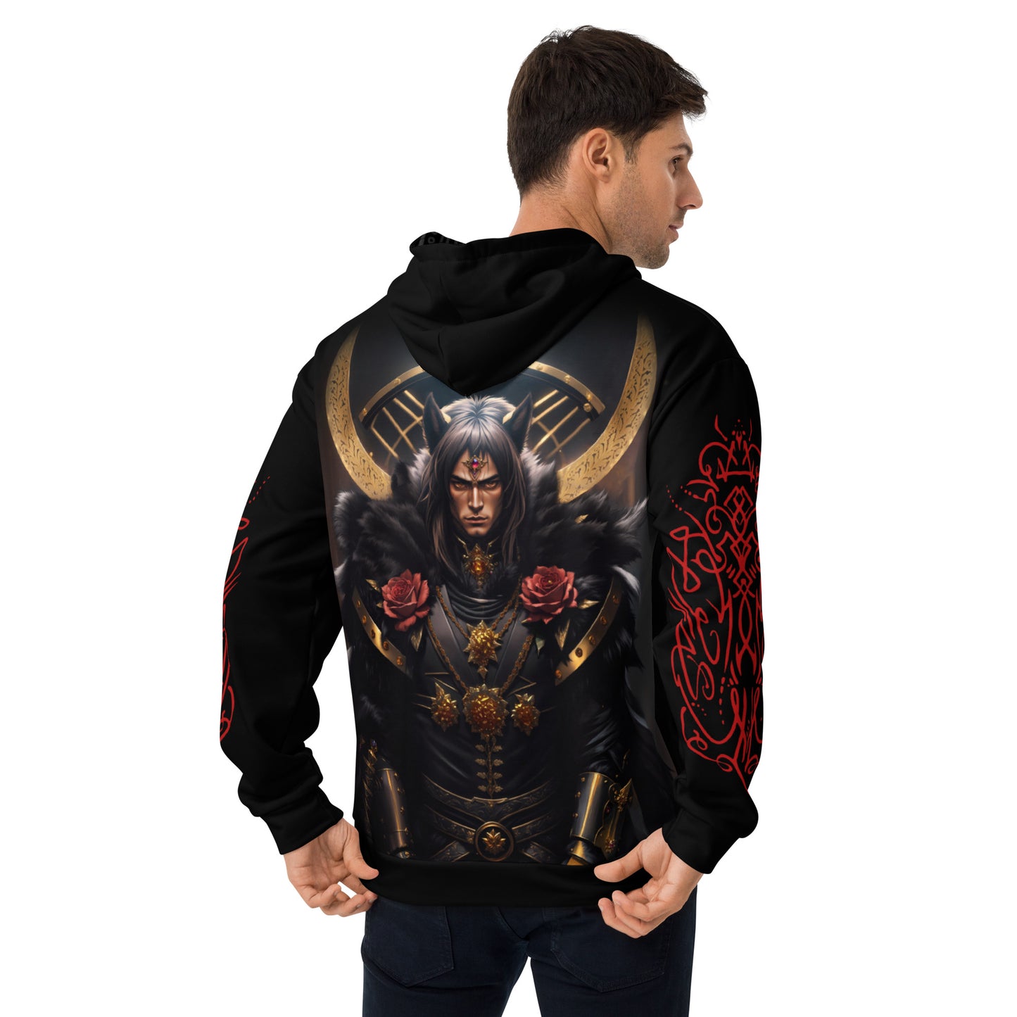 Men's Hoodie - Warlord of Shadows