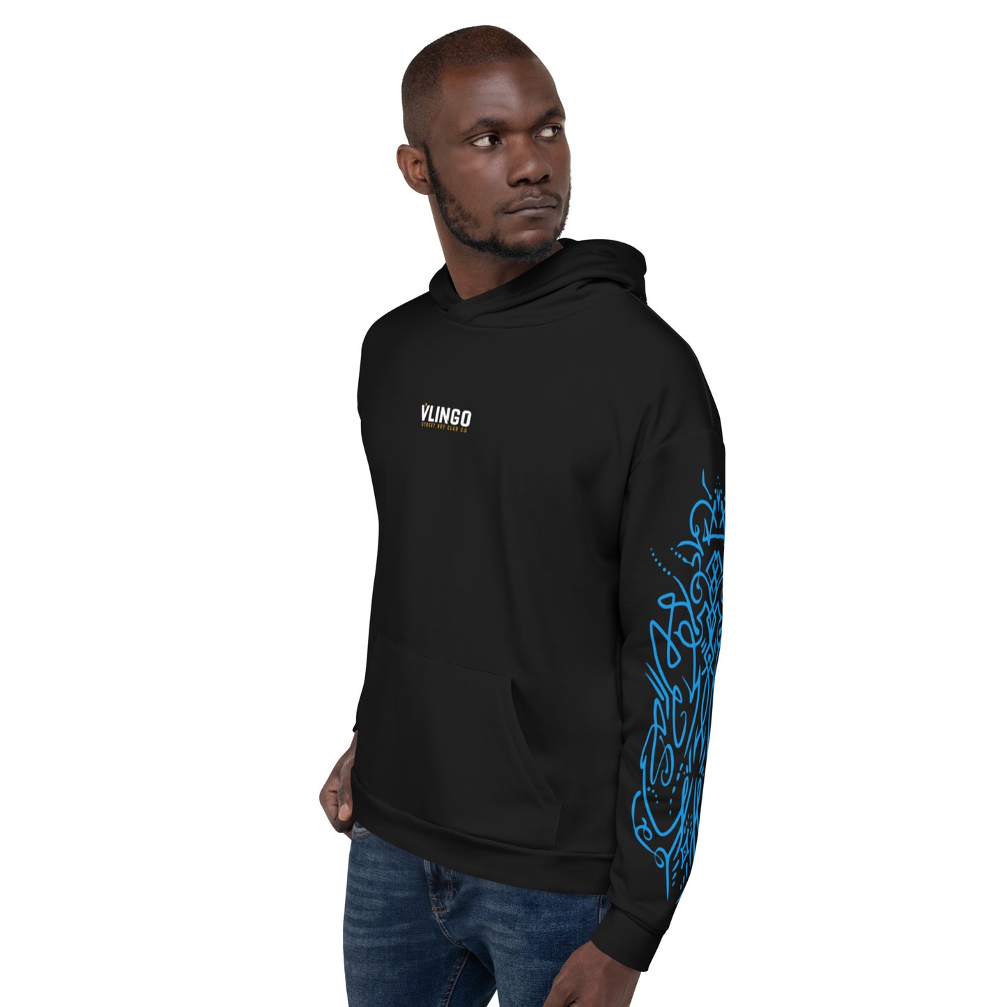 Men's Hoodie - Regal Elegance