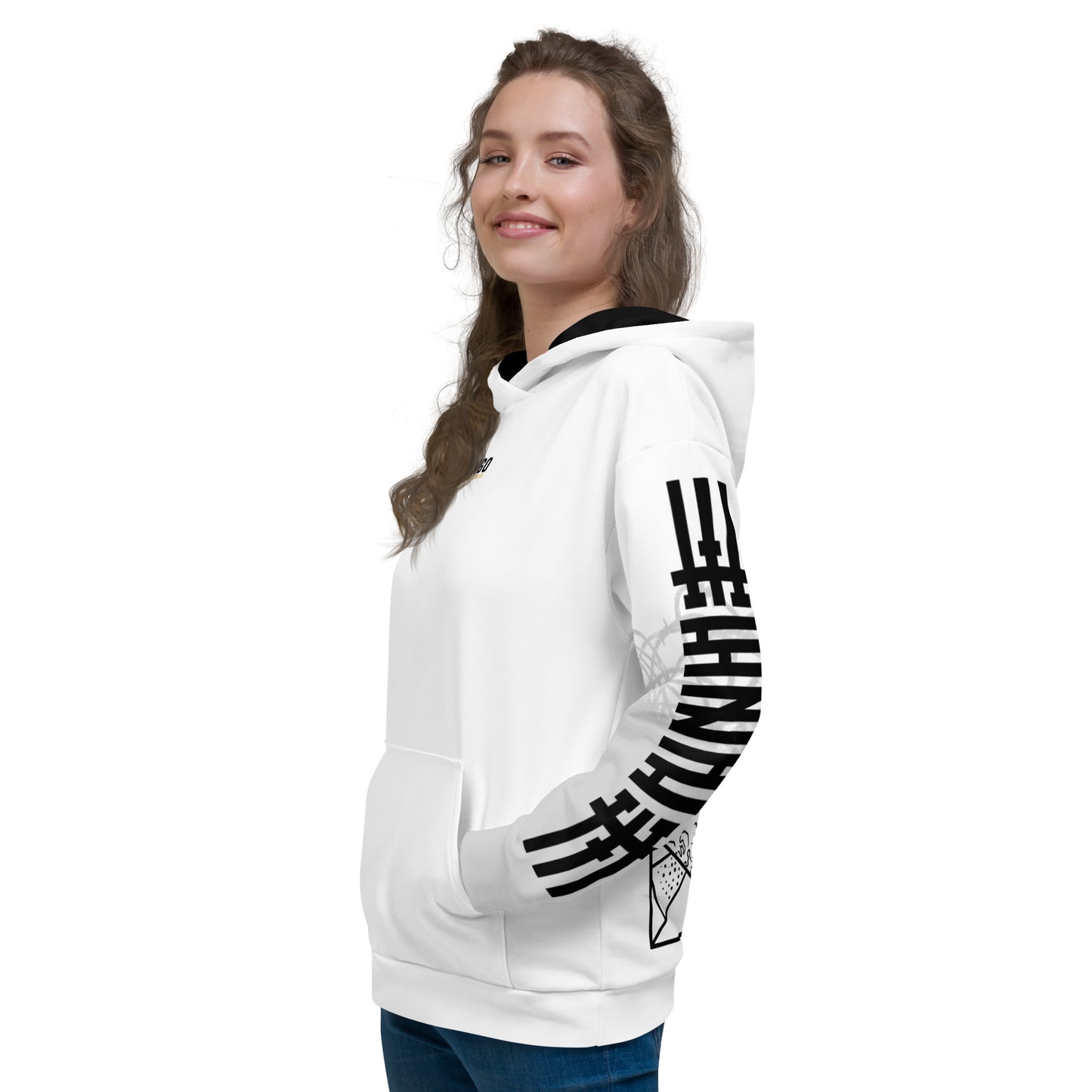 Geometric Wave Women's Hoodie