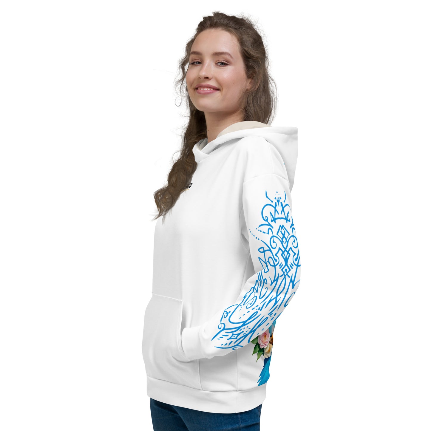 Women's Lovebird Royal Hoodie