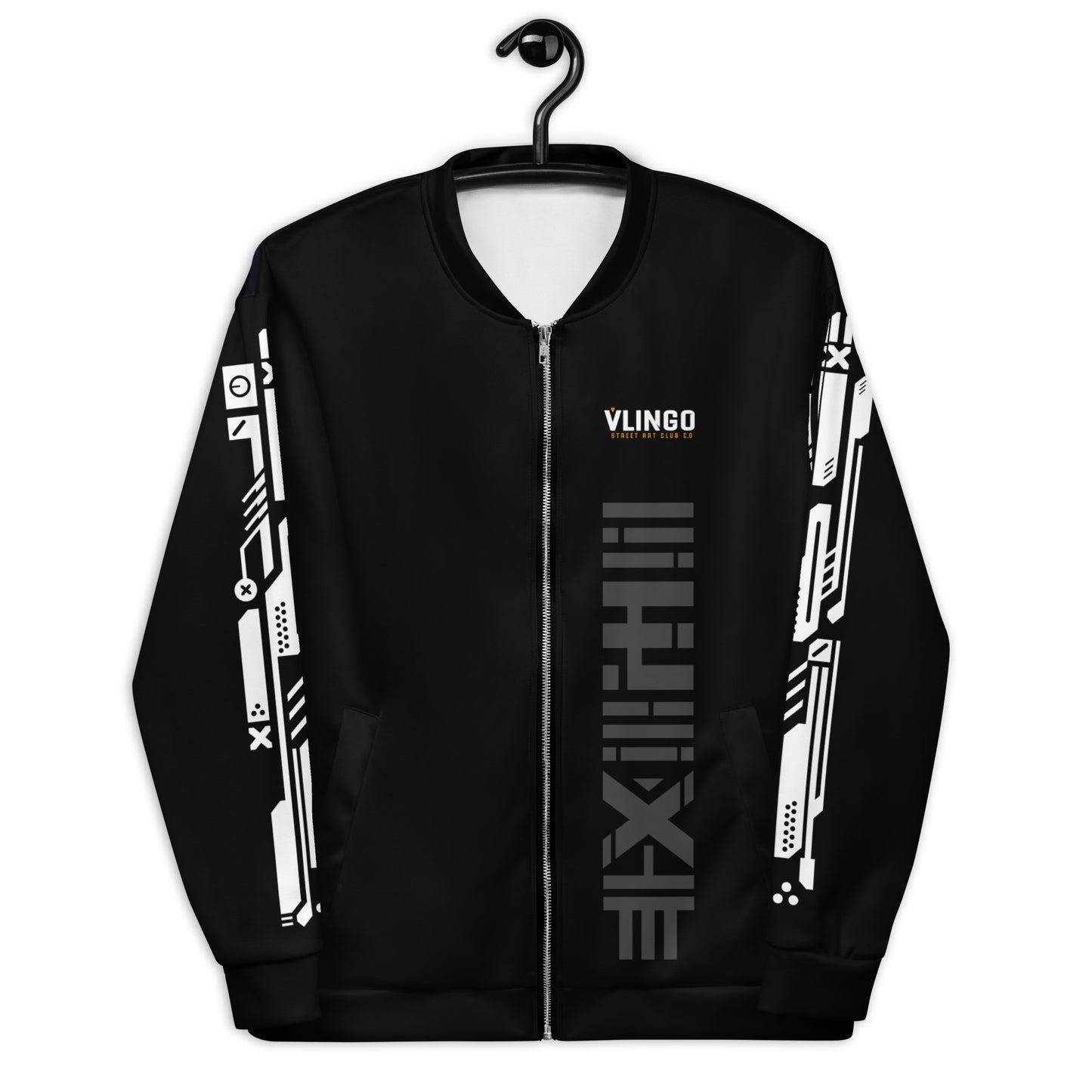 Men's Bomber Jacket - Cybernetic Predator