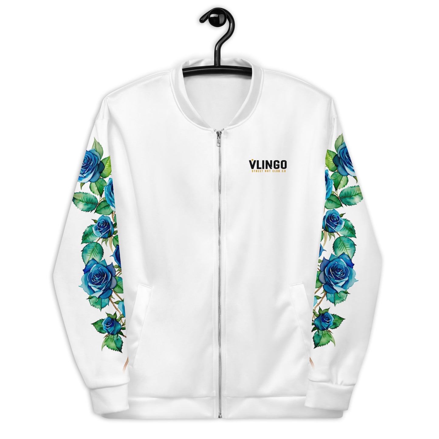 Women's Whimsical Feline Fantasy Bomber Jacket