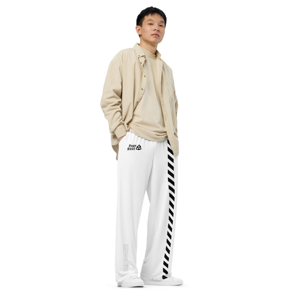 All-over print unisex wide-leg pants