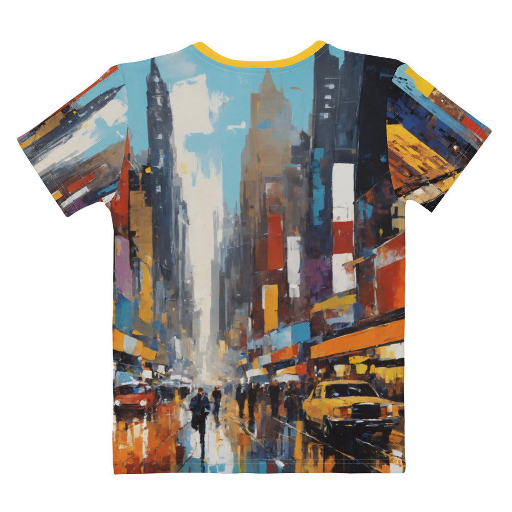 T-shirt en toile de culture urbaine pour femmes