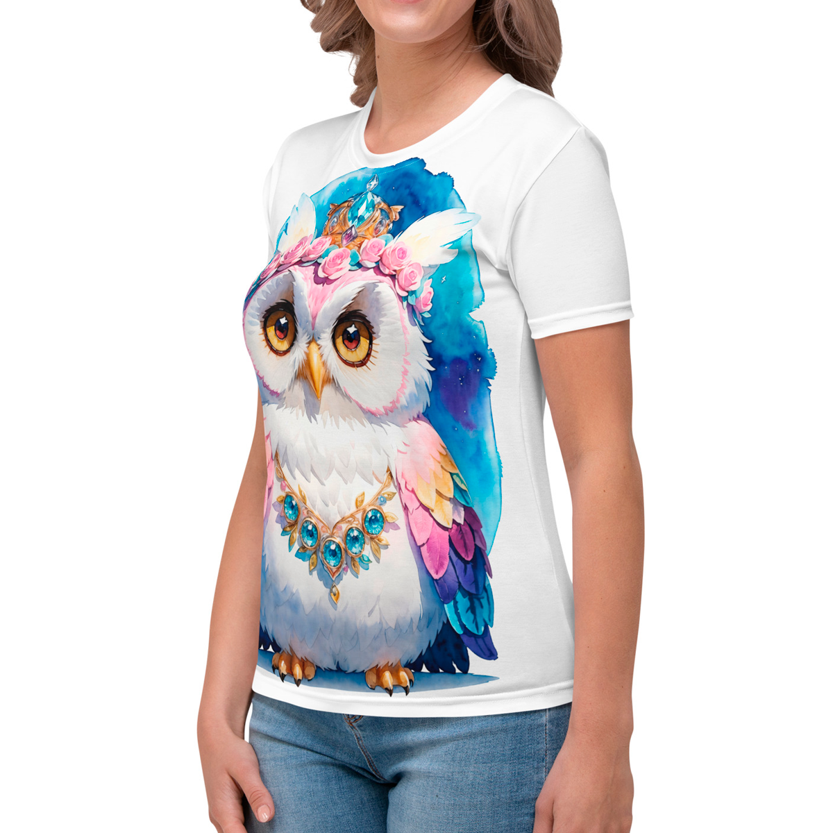 Women's Enchanted Owl Monarch T-Shirt