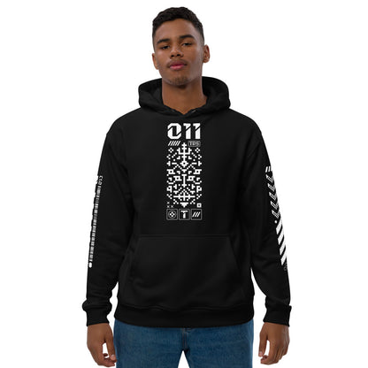 Mens Premium eco hoodie - Black Side