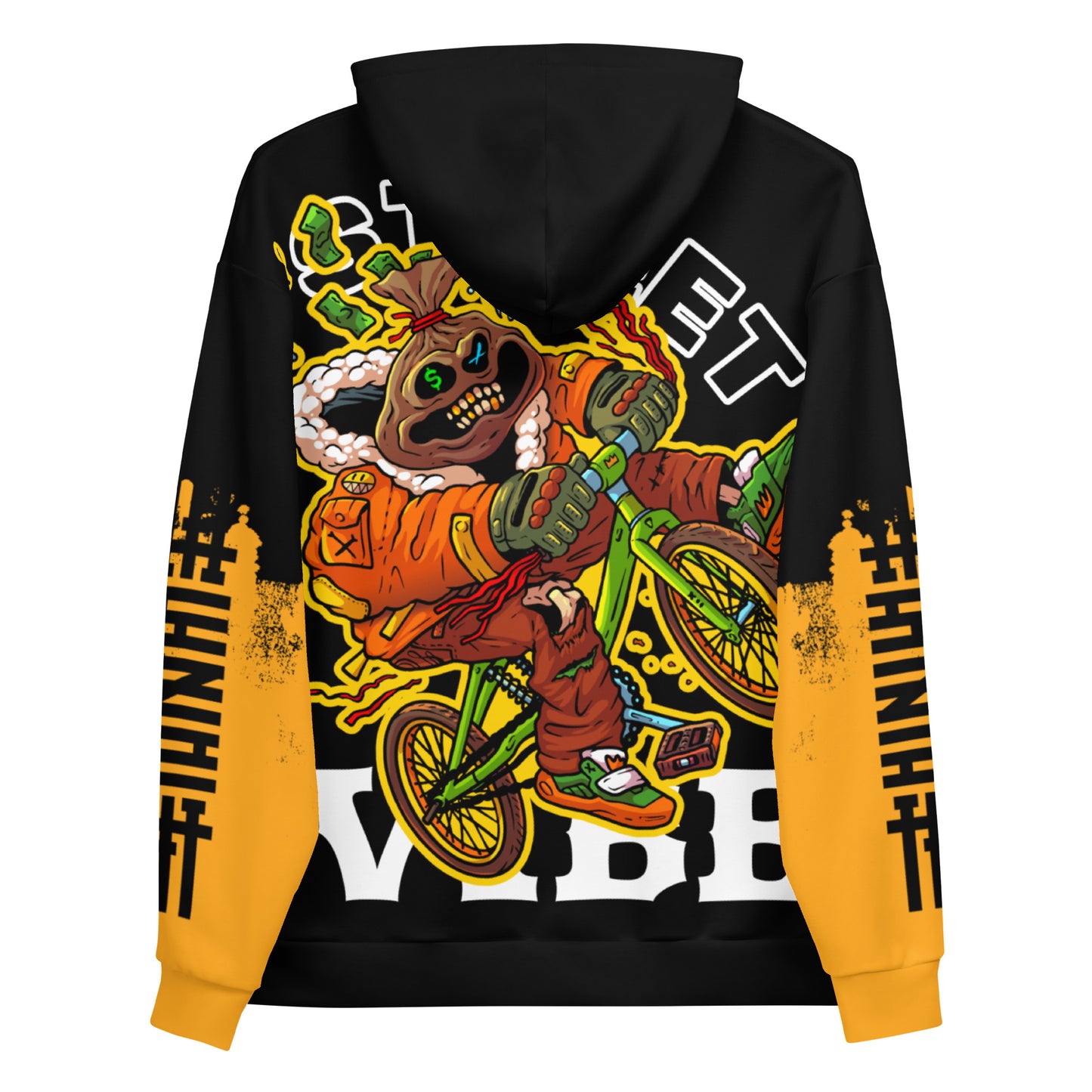 Men's Hoodie - Street Vibe Urban Cyclist