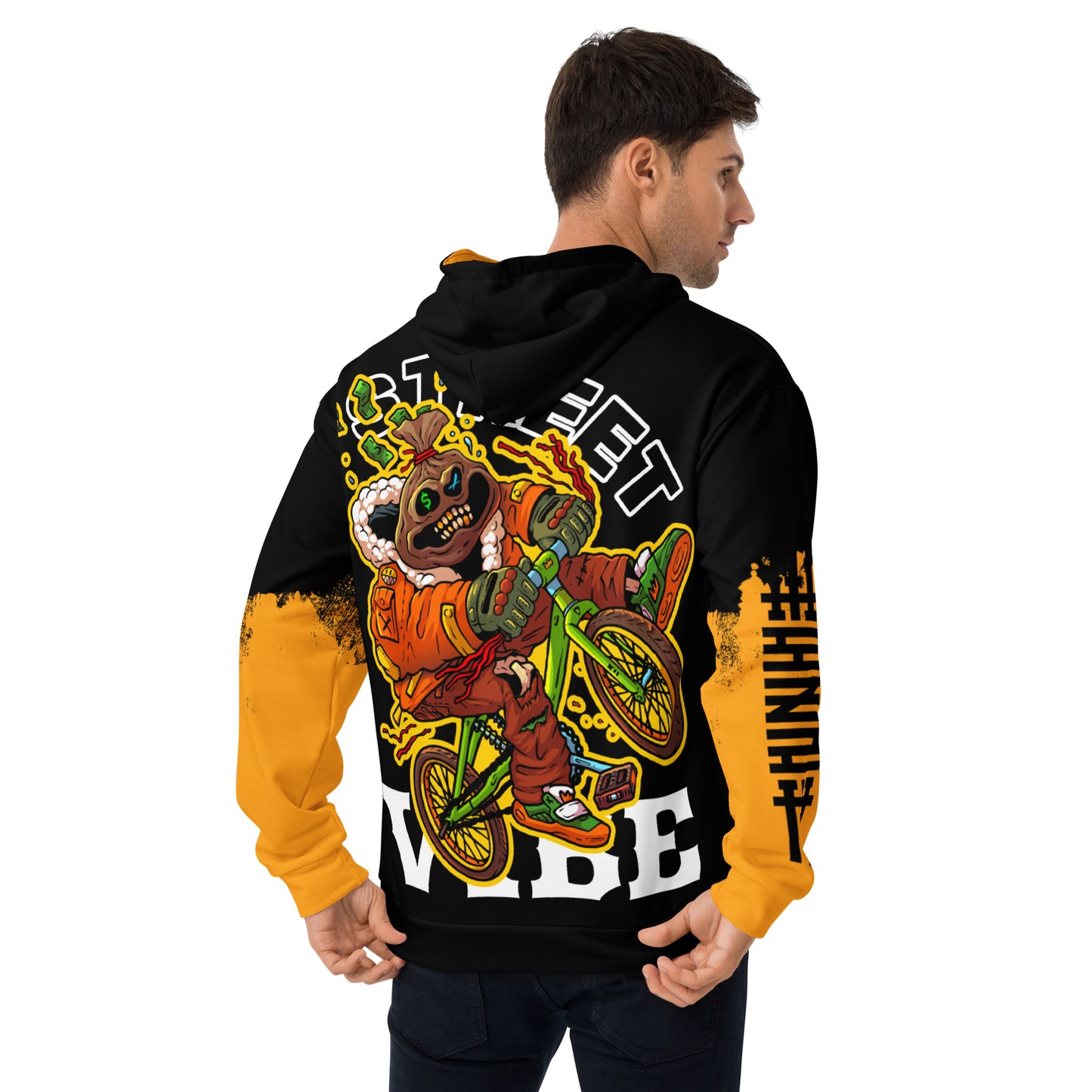 Men's Hoodie - Street Vibe Urban Cyclist