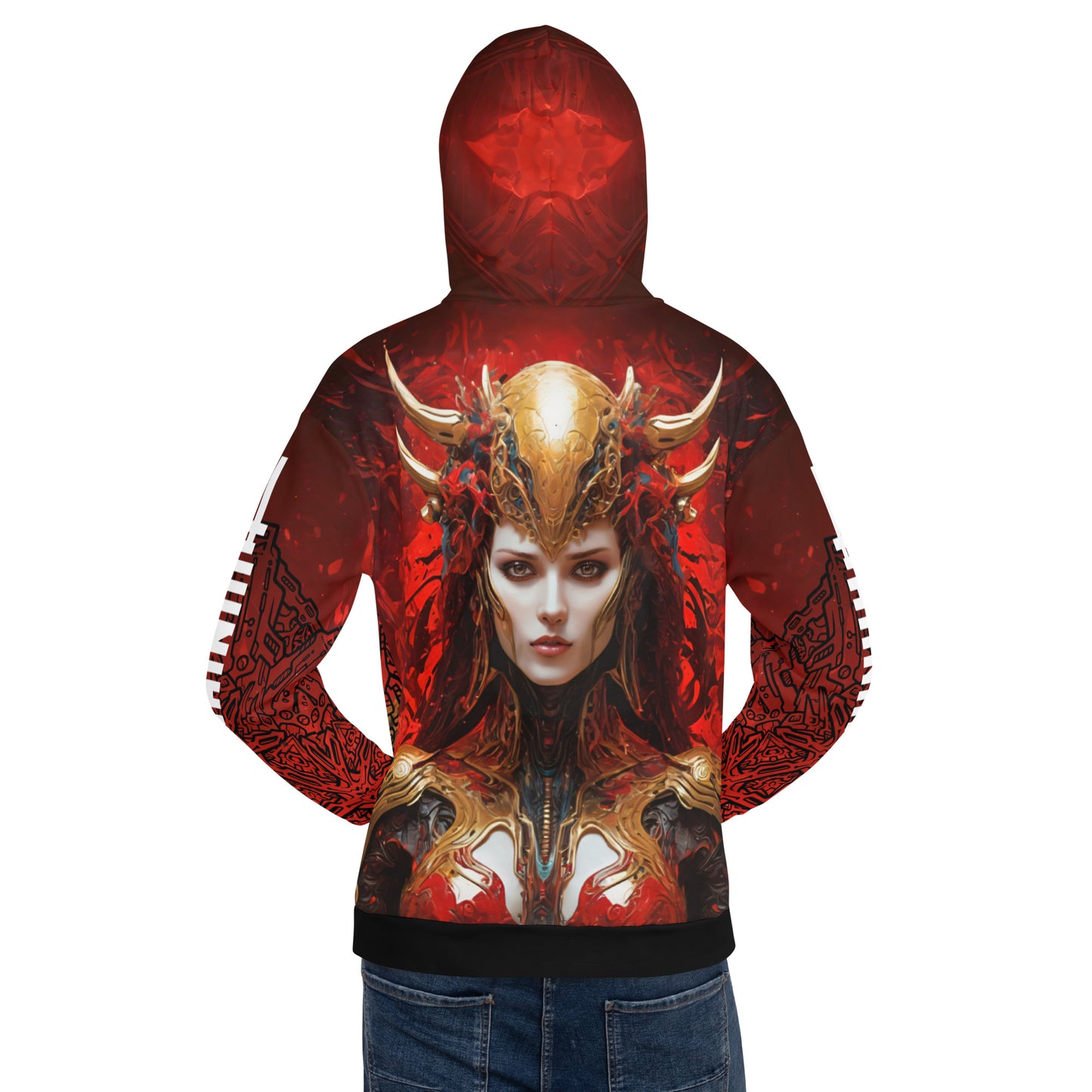 Men's Hoodie - Fiery Sovereign