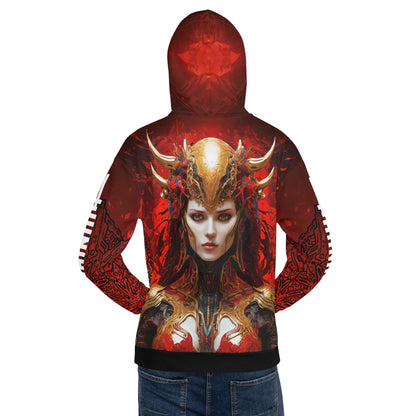 Men's Hoodie - Fiery Sovereign