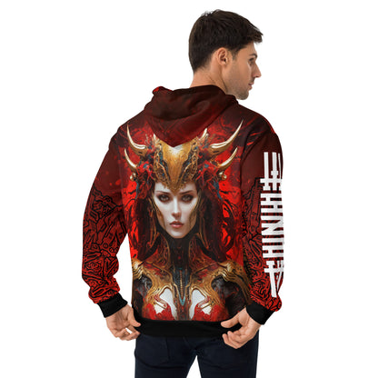 Men's Hoodie - Fiery Sovereign