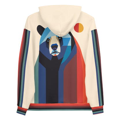 Men's Hoodie - Geometric Bear Art