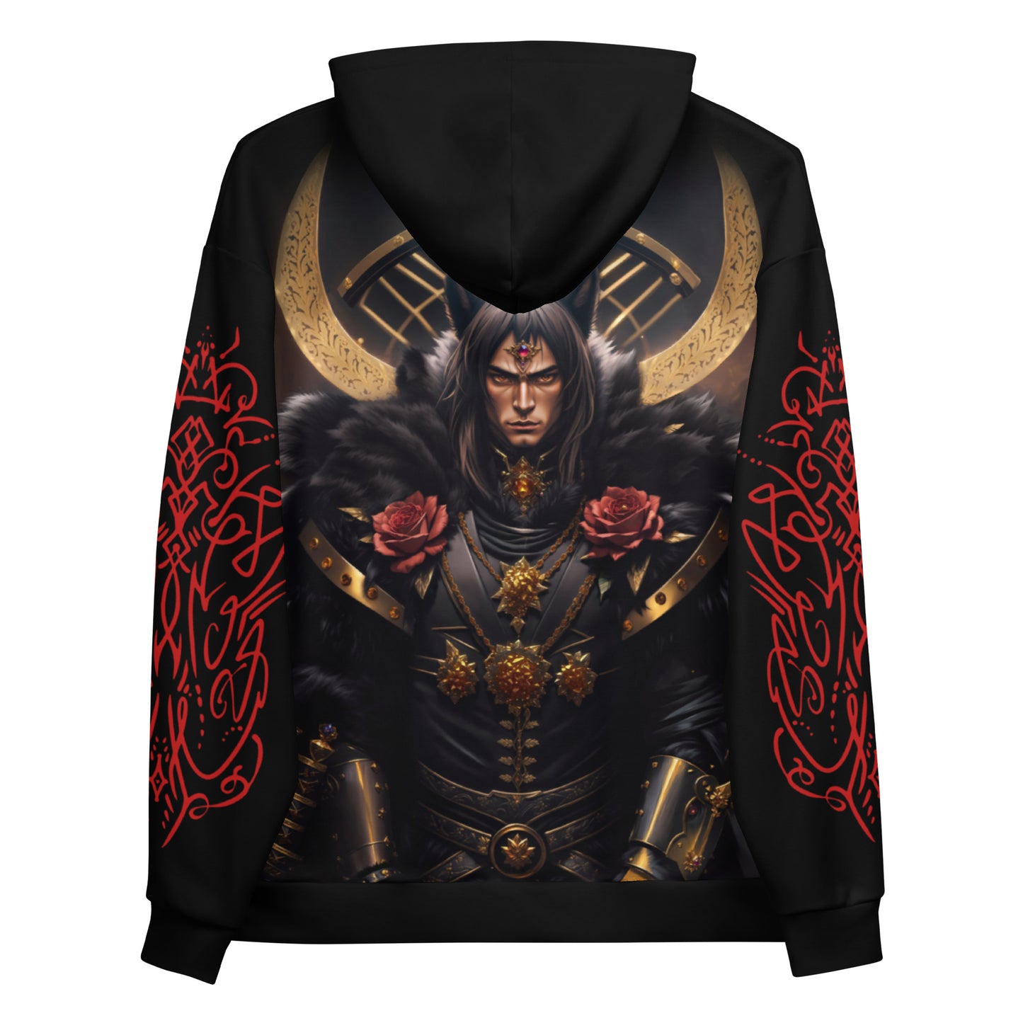 Women's Dark Warrior Gothic Hoodie