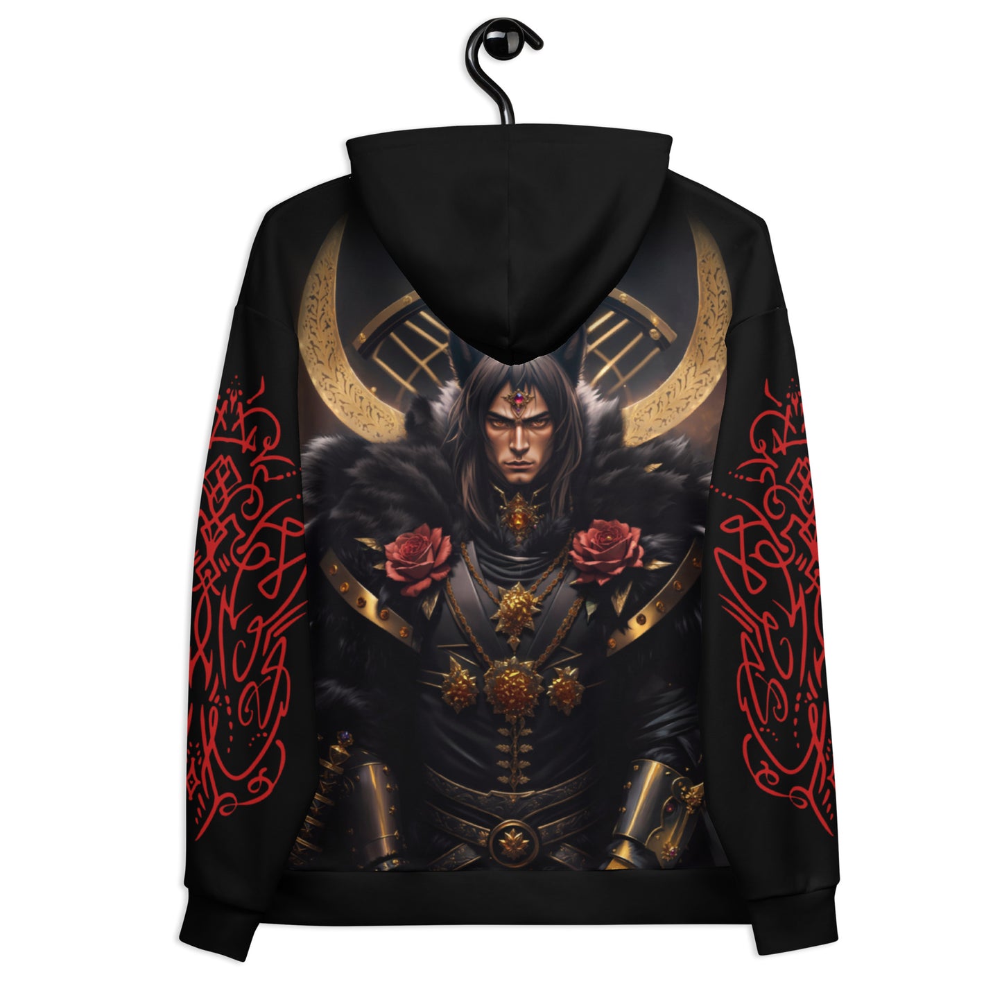 Women's Dark Warrior Gothic Hoodie