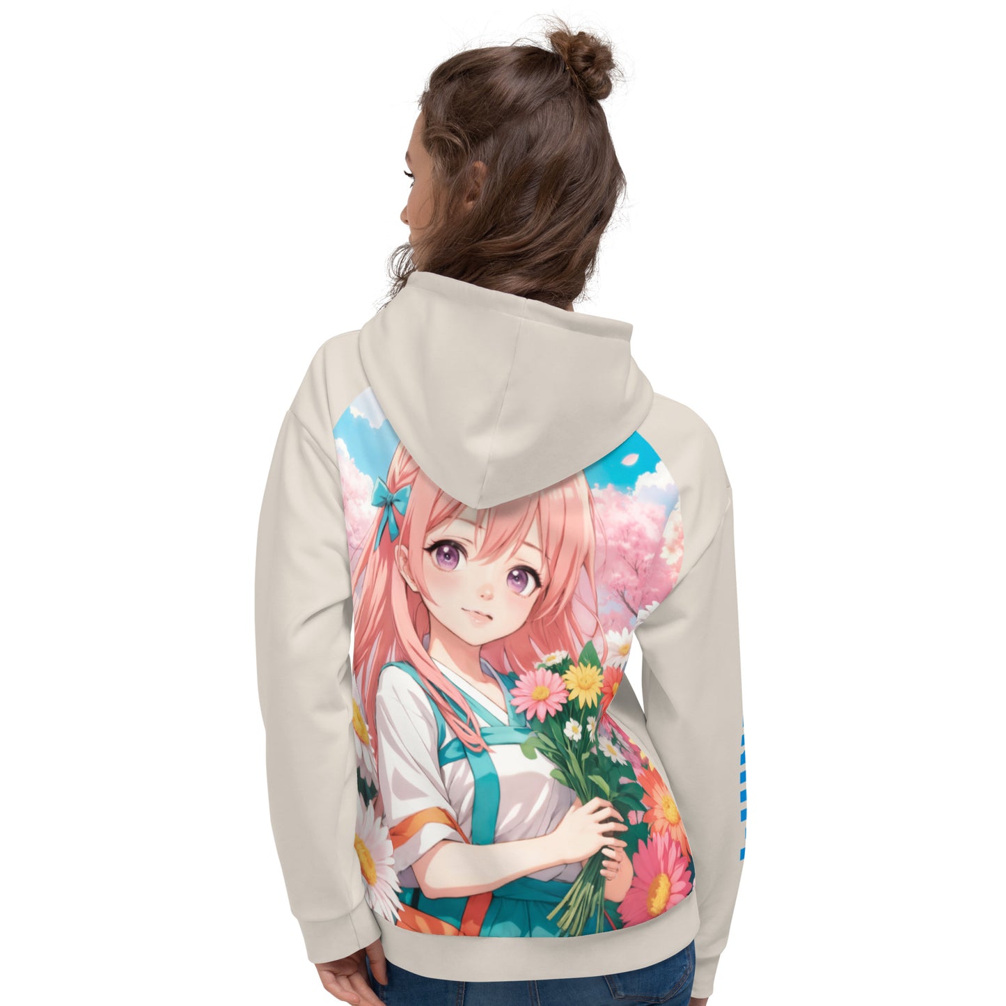 Women's Spring Blossom Anime Hoodie