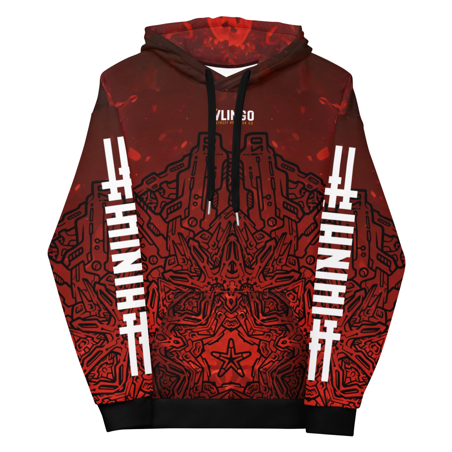 Men's Hoodie - Fiery Sovereign