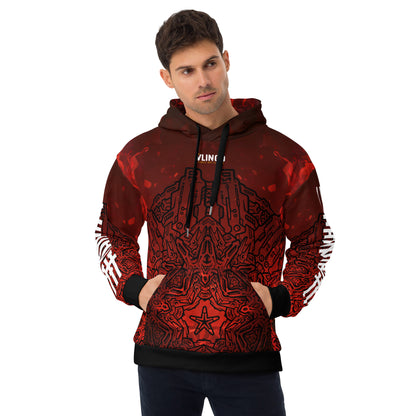 Men's Hoodie - Fiery Sovereign