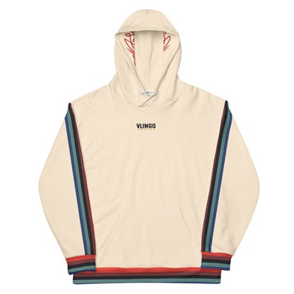 Men's Hoodie - Geometric Bear Art