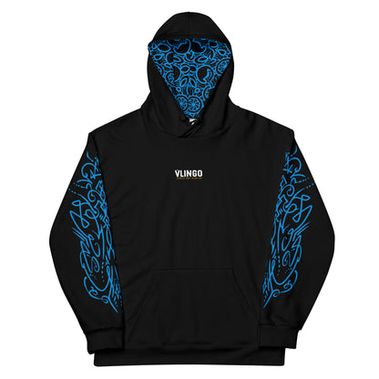 Men's Hoodie - Enchanted Night Floral