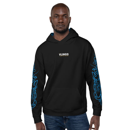 Men's Hoodie - Enchanted Night Floral