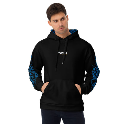 Men's Hoodie - Enchanted Night Floral