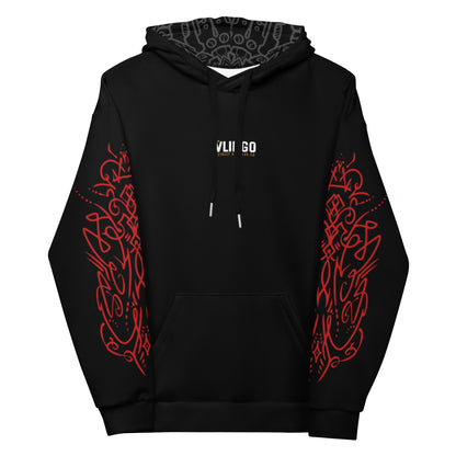 Women's Dark Warrior Gothic Hoodie