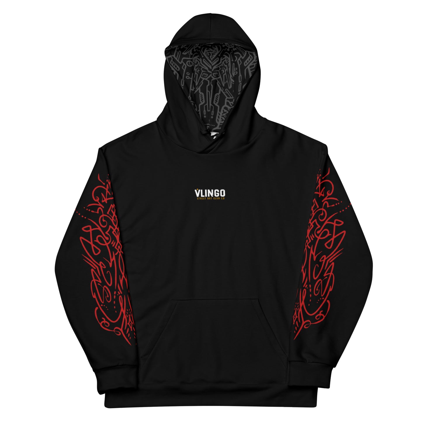 Women's Dark Warrior Gothic Hoodie