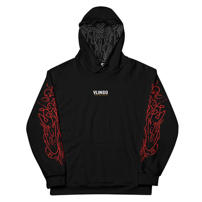 Women's Dark Warrior Gothic Hoodie