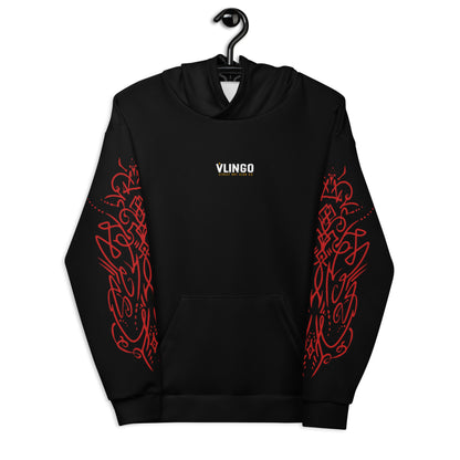 Women's Dark Warrior Gothic Hoodie