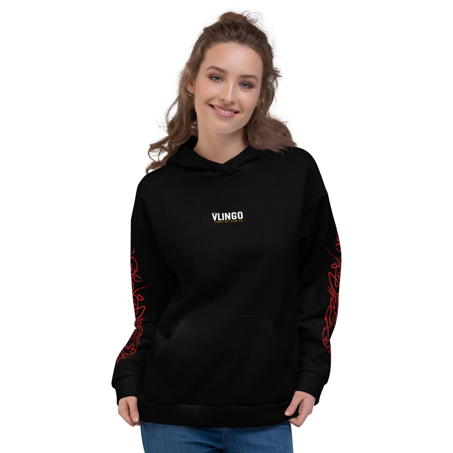 Women's Dark Warrior Gothic Hoodie