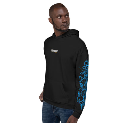 Men's Hoodie - Enchanted Night Floral