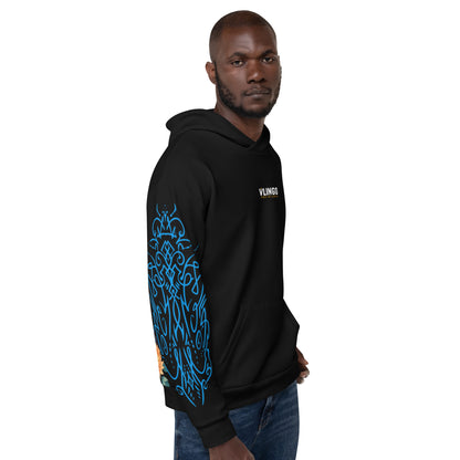 Men's Hoodie - Enchanted Night Floral