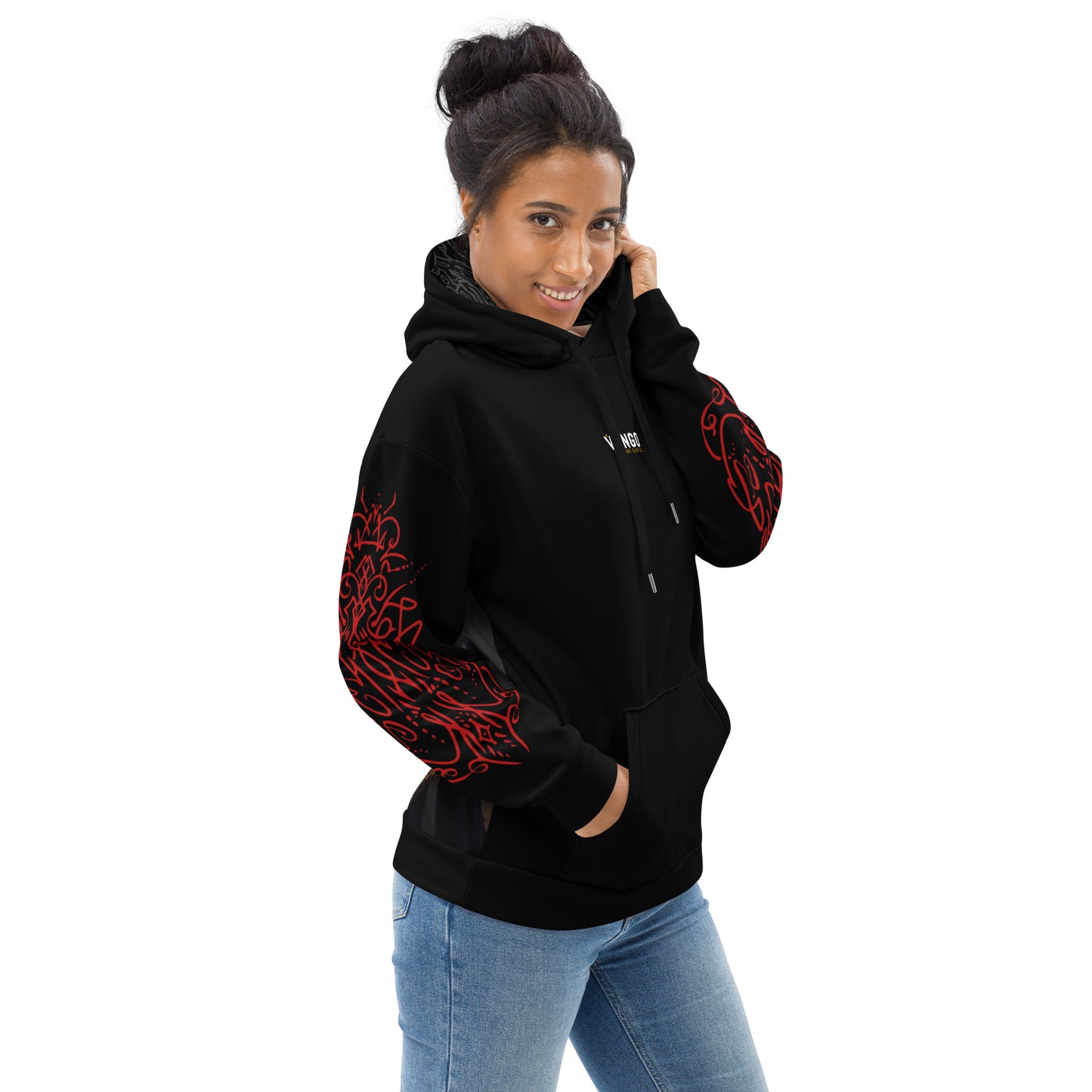 Women's Dark Warrior Gothic Hoodie