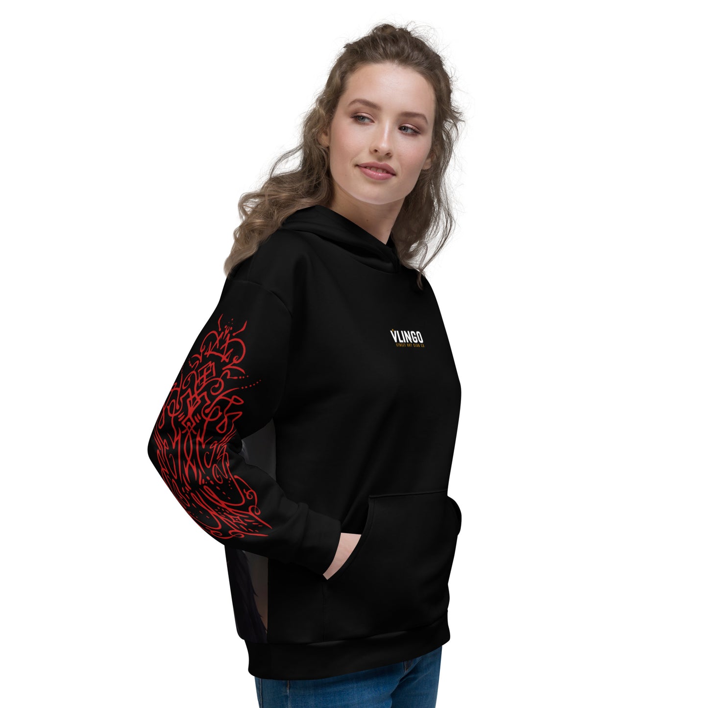 Women's Dark Warrior Gothic Hoodie