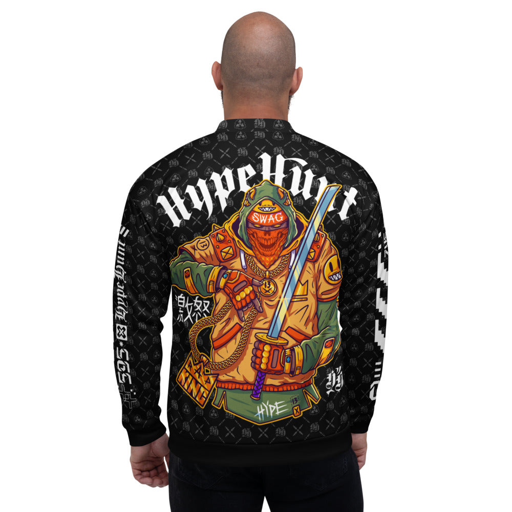 Unisex Bomber Jacket -HYPE NINJA