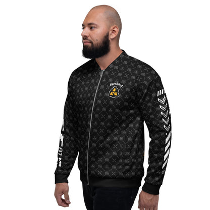 Unisex Bomber Jacket -HYPE NINJA
