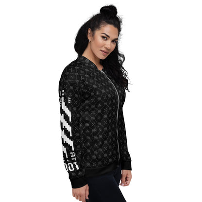 Unisex Bomber Jacket -HYPE NINJA