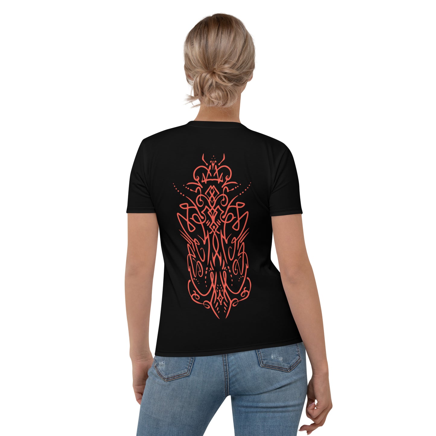 Women's Warrior Queen Fantasy Crew Neck T-Shirt