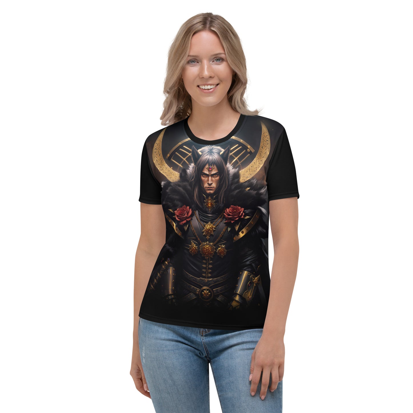 Women's Warrior King Fantasy T-Shirt