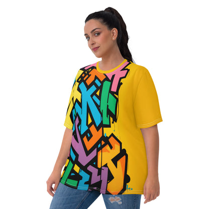 Women's "Graffiti Splash" Graphic T-Shirt
