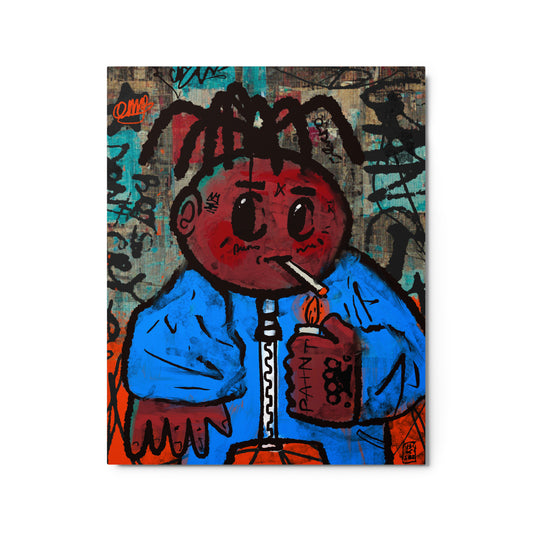 Metal print 16'x20' - Last cigarette