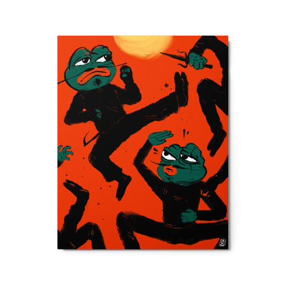 Metal print 16'x20' - Steel Punch