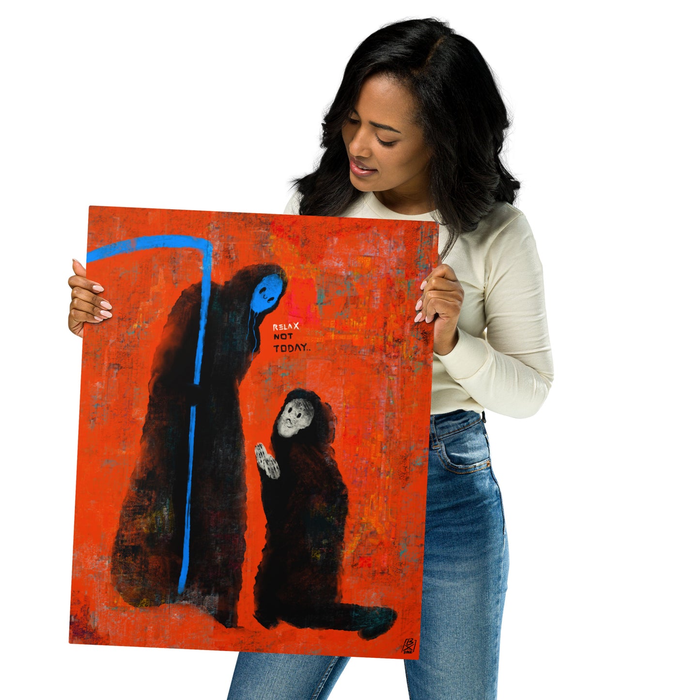 Metal print 16'x20' - Not today