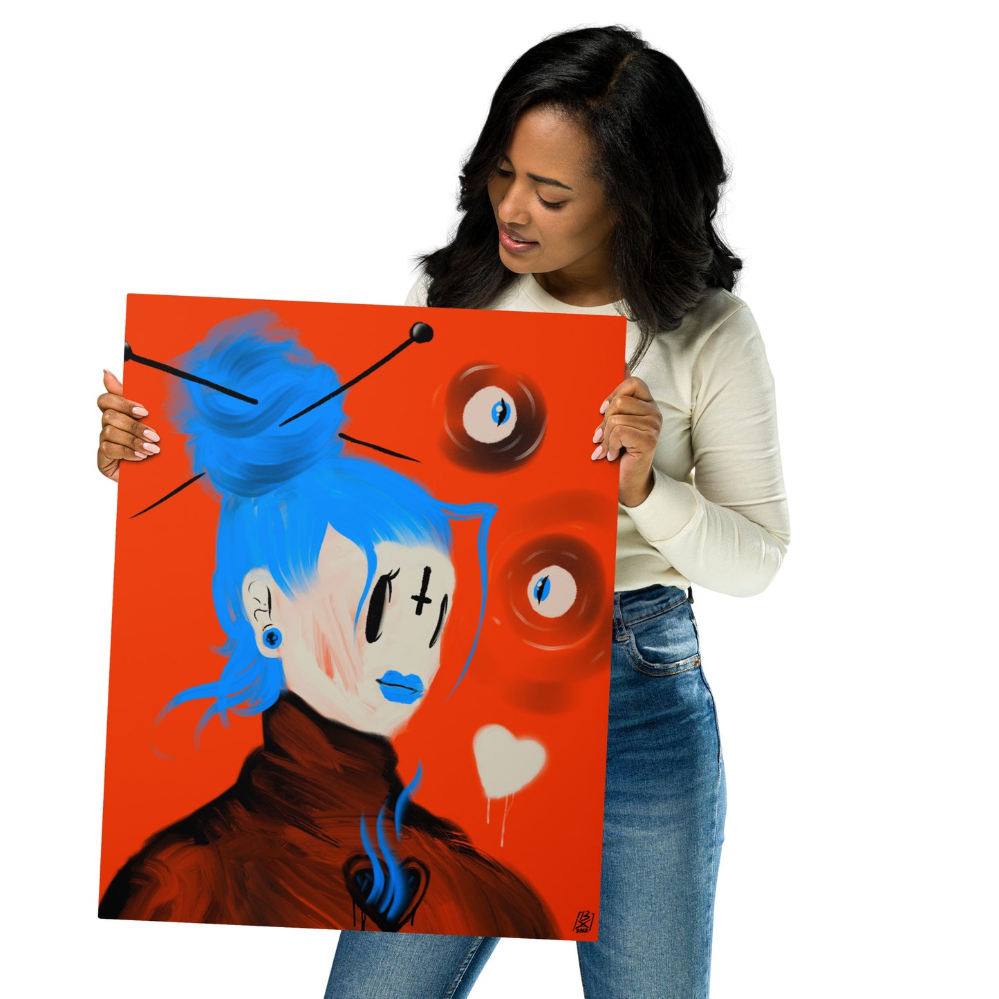 Metal print 16'x20' - Heartbreaker