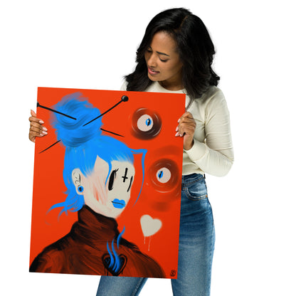 Metal print 16'x20' - Heartbreaker