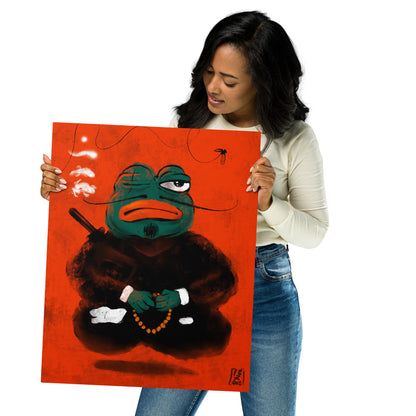 Metal print 16'x20' - Song of Temptation