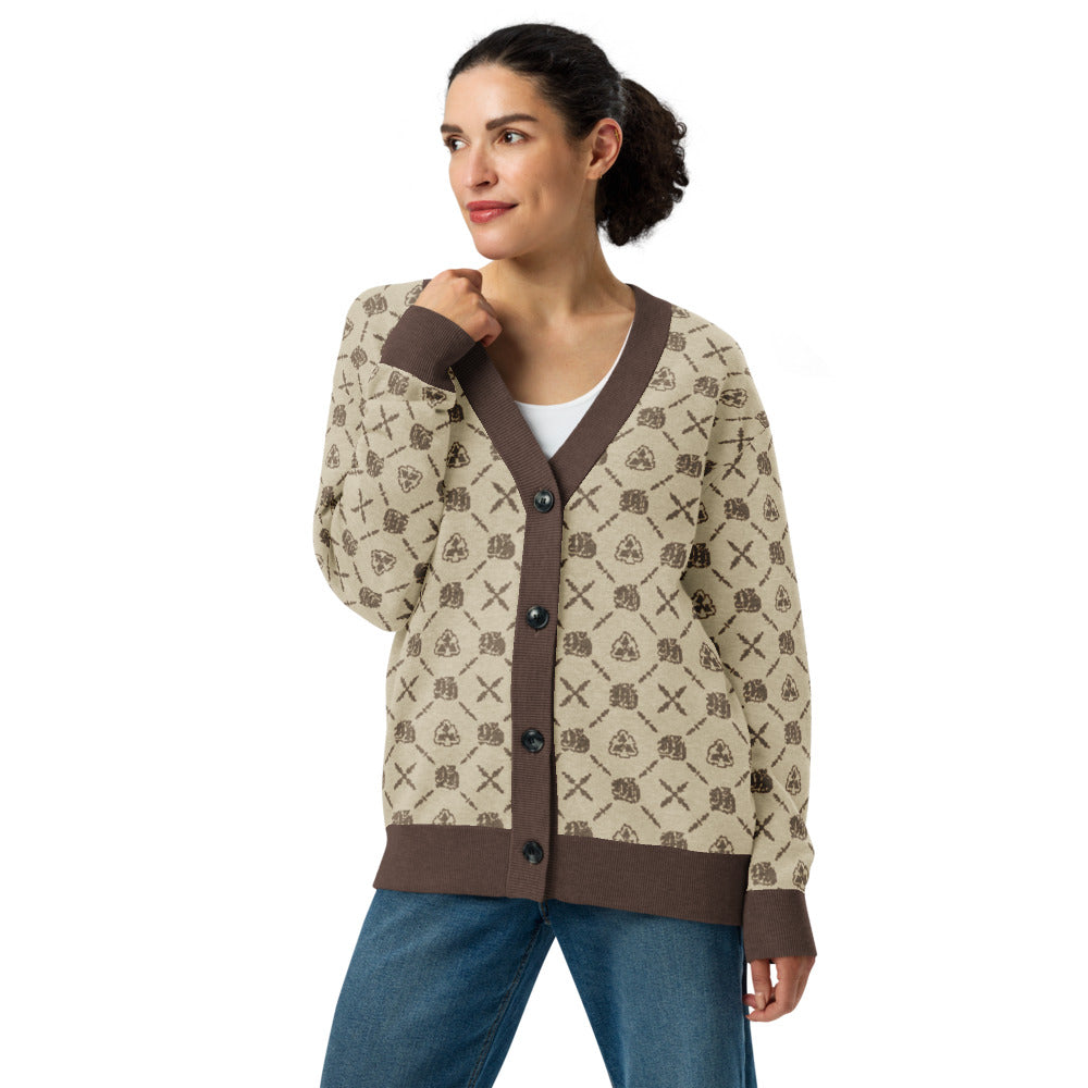 Knitted cardigan - Quackksta!