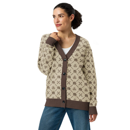 Knitted cardigan - Quackksta!